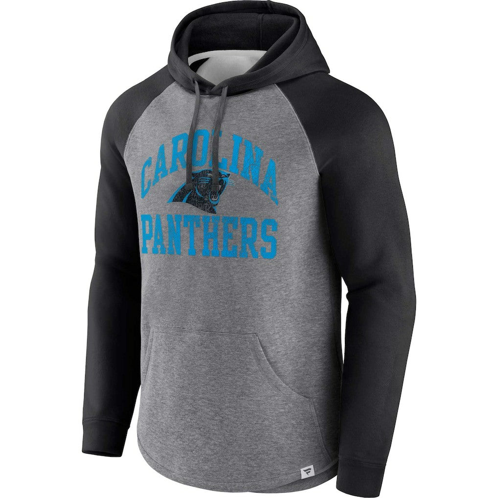 Carolina Panthers Fanatics Favorite Arch Raglan Pullover Hoodie
