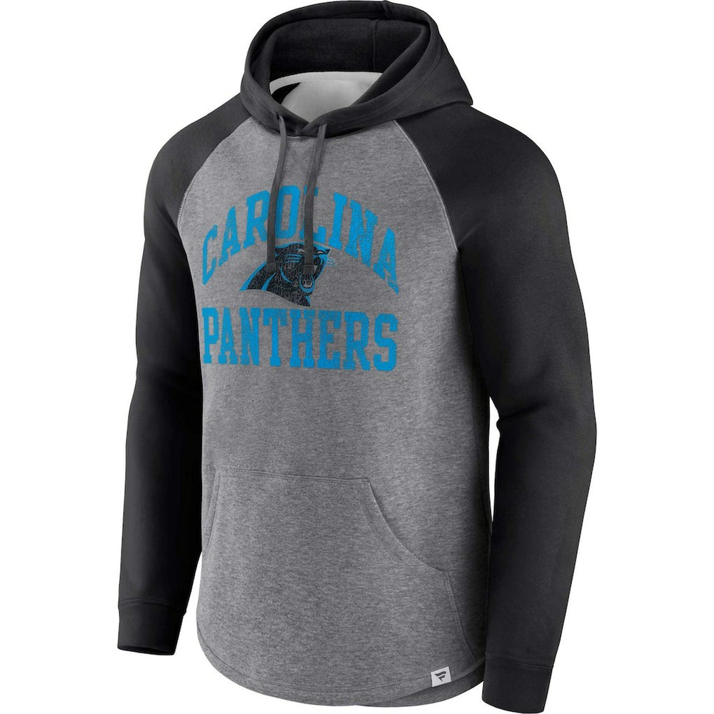 Carolina Panthers Fanatics Favorite Arch Raglan Pullover Hoodie