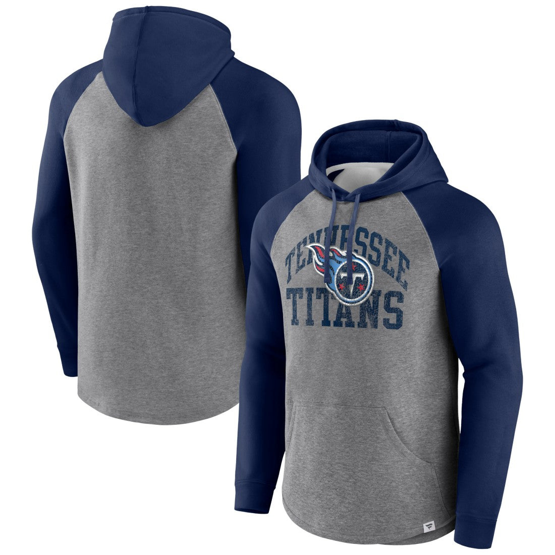 Tennessee Titans Fanatics Favorite Arch Raglan Pullover Hoodie