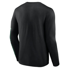 New York Jets Fanatics Helmet Platform Long Sleeve T-Shirt