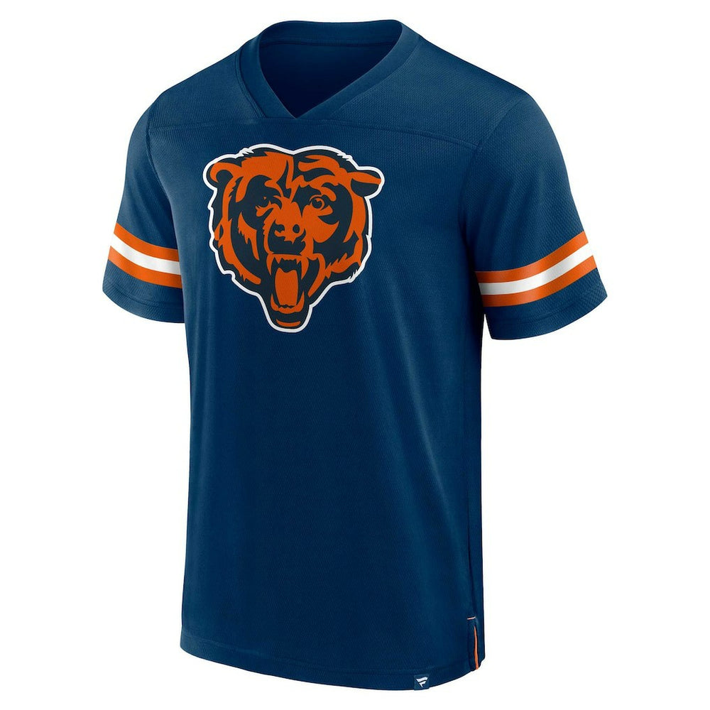 Chicago Bears Fanatics Jersey Tackle V-Neck T-Shirt