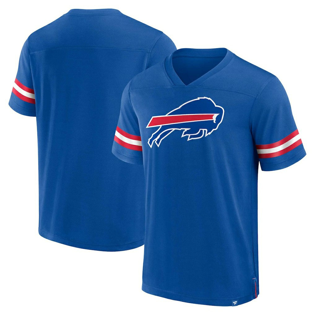 Buffalo Bills Fanatics Jersey Tackle V-Neck T-Shirt