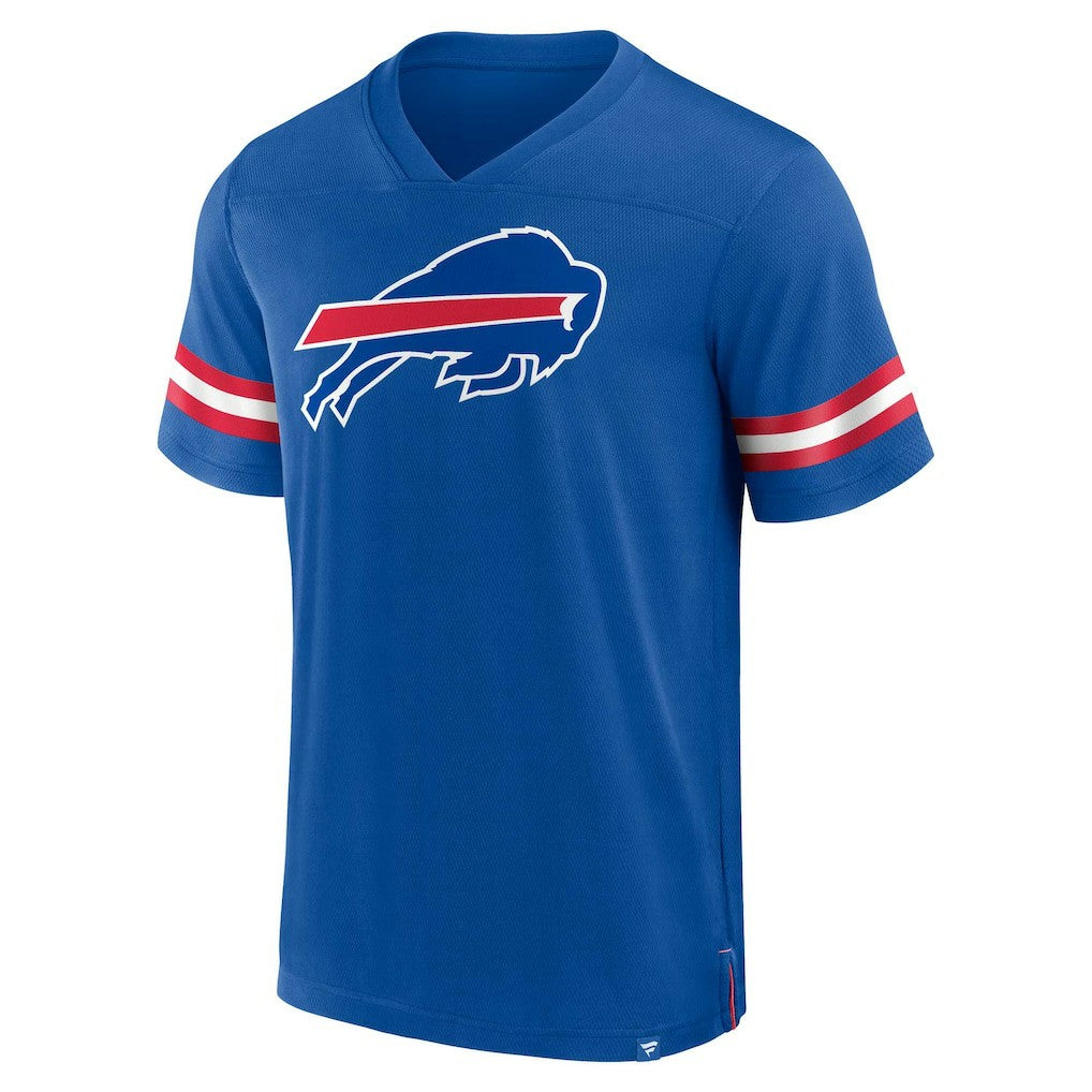 Buffalo Bills Fanatics Jersey Tackle V-Neck T-Shirt