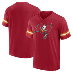 Tampa Bay Buccaneers Fanatics Jersey Tackle V-Neck T-Shirt