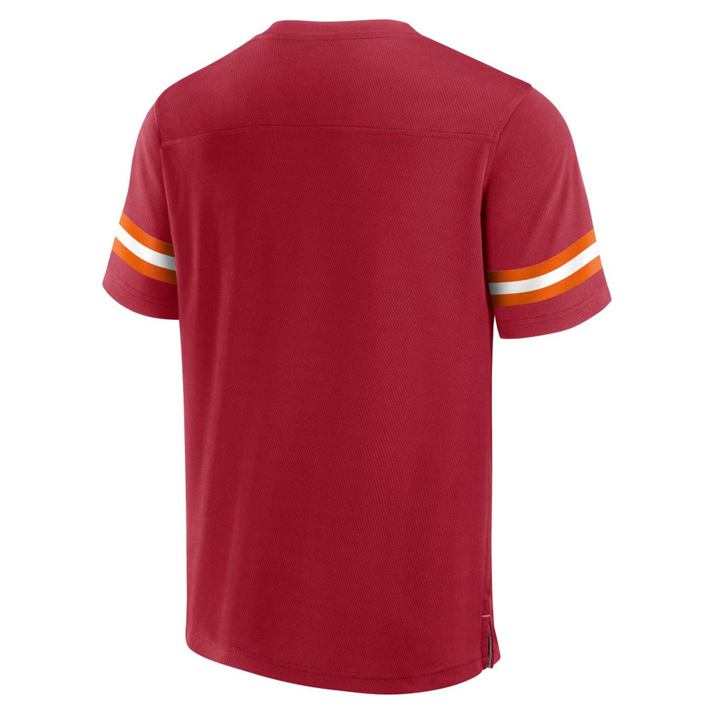 Tampa Bay Buccaneers Fanatics Jersey Tackle V-Neck T-Shirt
