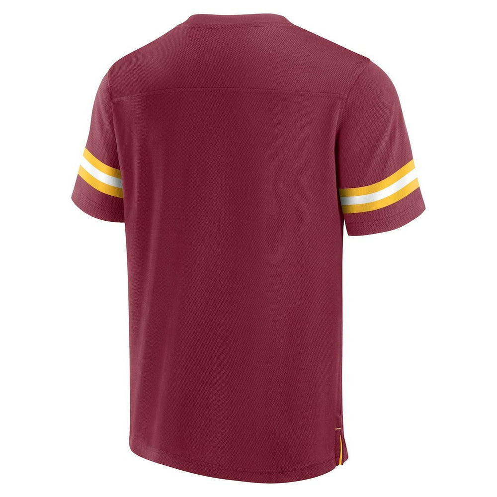 Washington Commanders Fanatics Jersey Tackle V-Neck T-Shirt