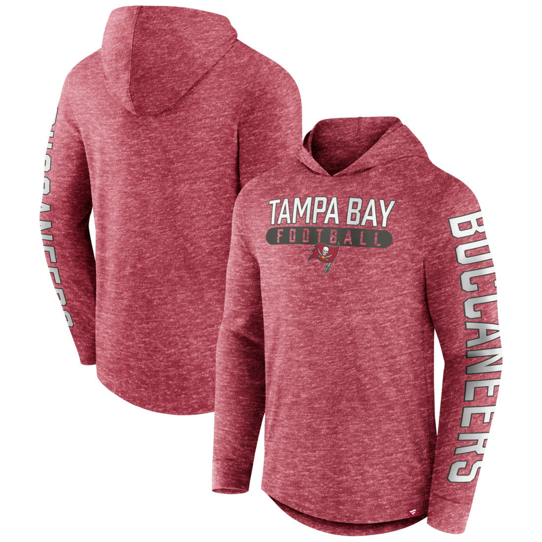 Tampa Bay Buccaneers Fanatics Pill Stack Long Sleeve Hoodie T-Shirt