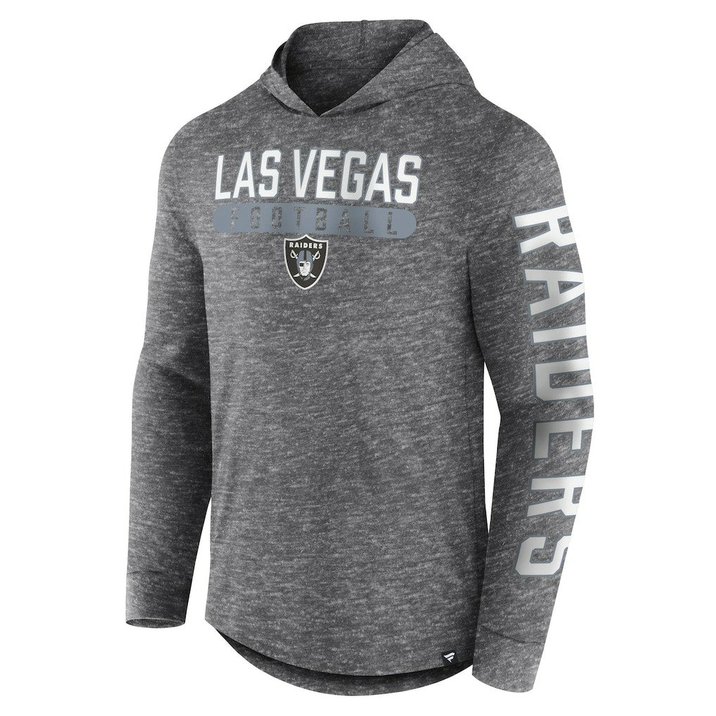 Las Vegas Raiders Fanatics Pill Stack Long Sleeve Hoodie T-Shirt