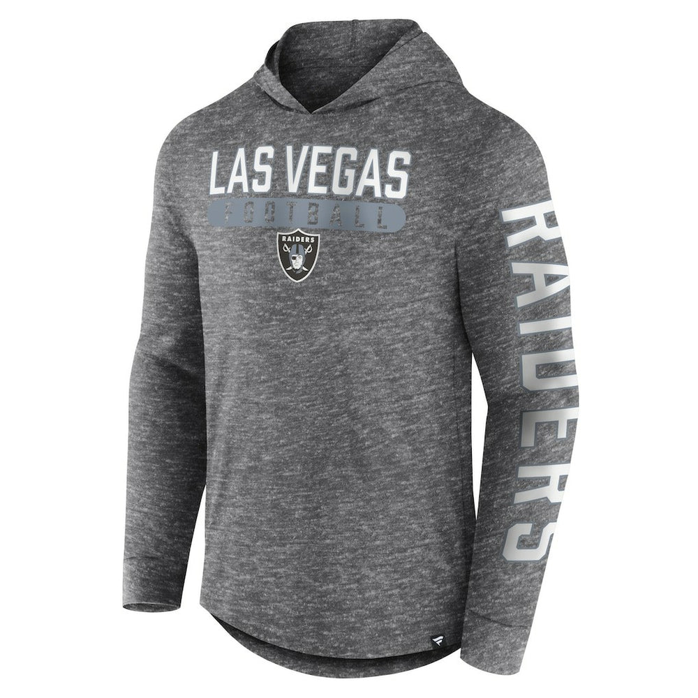 Las Vegas Raiders Fanatics Pill Stack Long Sleeve Hoodie T-Shirt