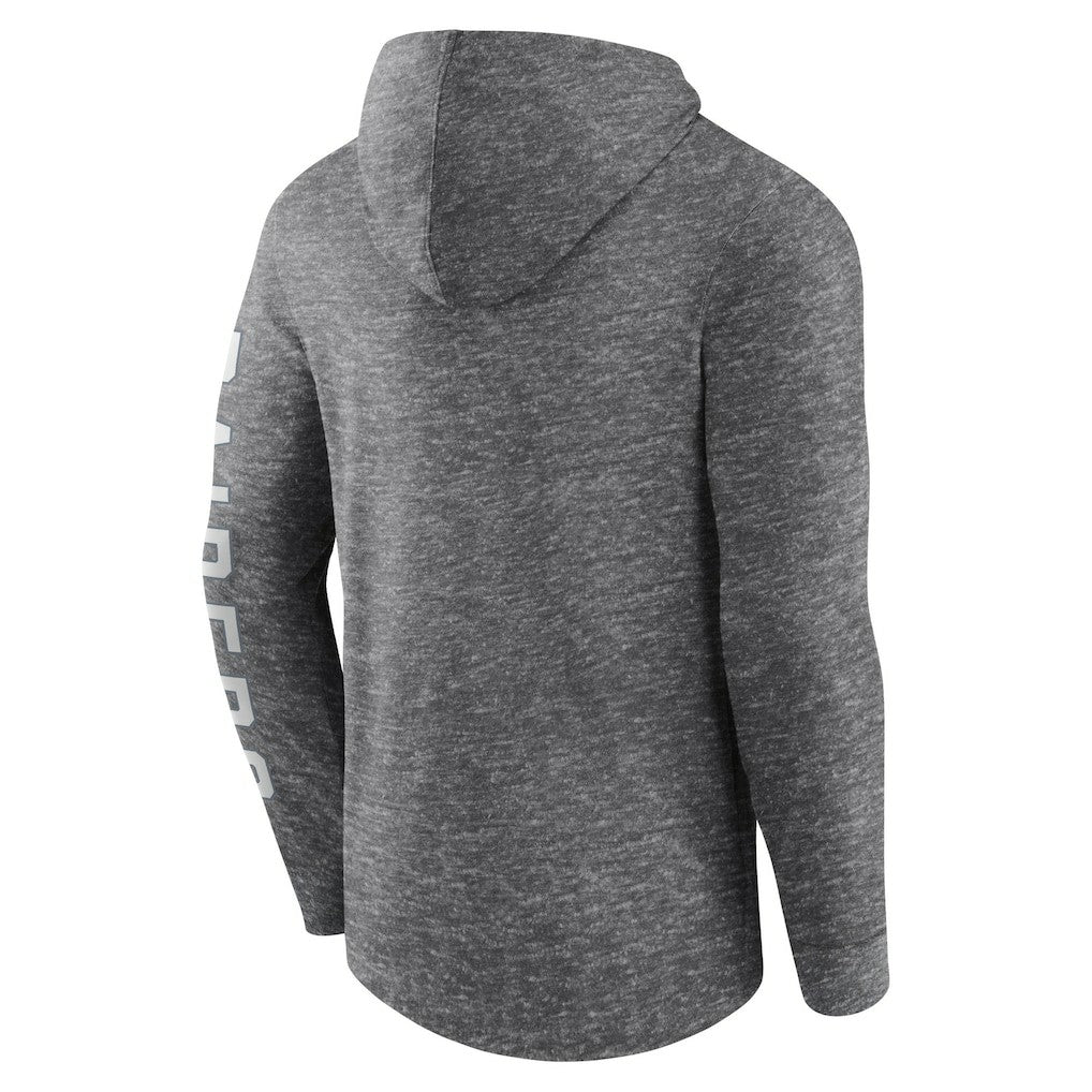 Las Vegas Raiders Fanatics Pill Stack Long Sleeve Hoodie T-Shirt