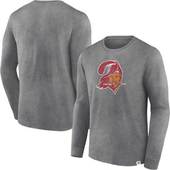Tampa Bay Buccaneers Fanatics Washed Primary Long Sleeve T-Shirt