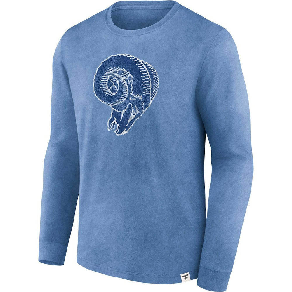 Los Angeles Rams Fanatics Washed Primary Long Sleeve T-Shirt