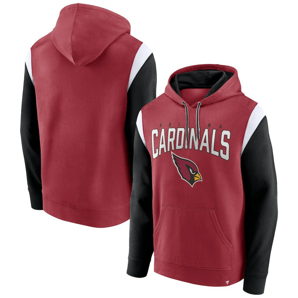 Arizona Cardinals Fanatics Trench Battle Pullover Hoodie