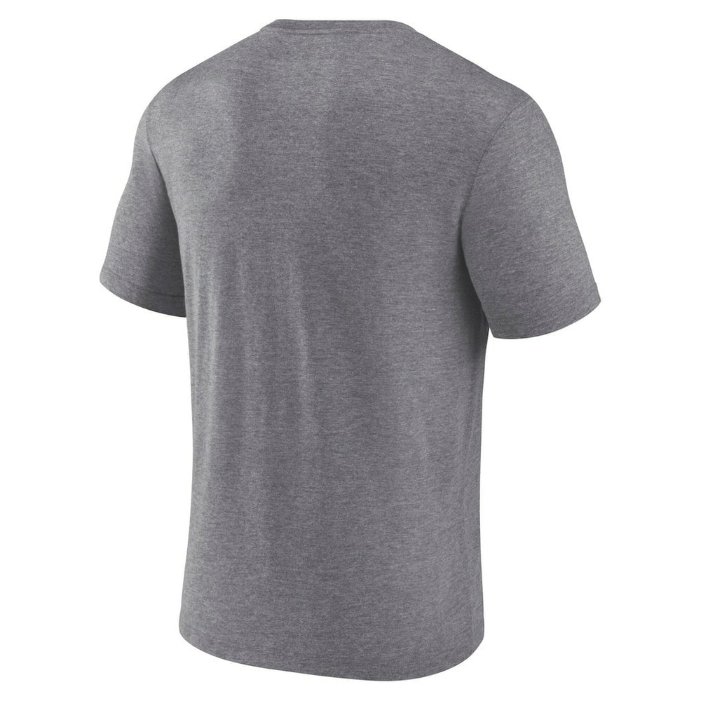 Las Vegas Raiders Fanatics Warped Block Tri-Blend T-Shirt