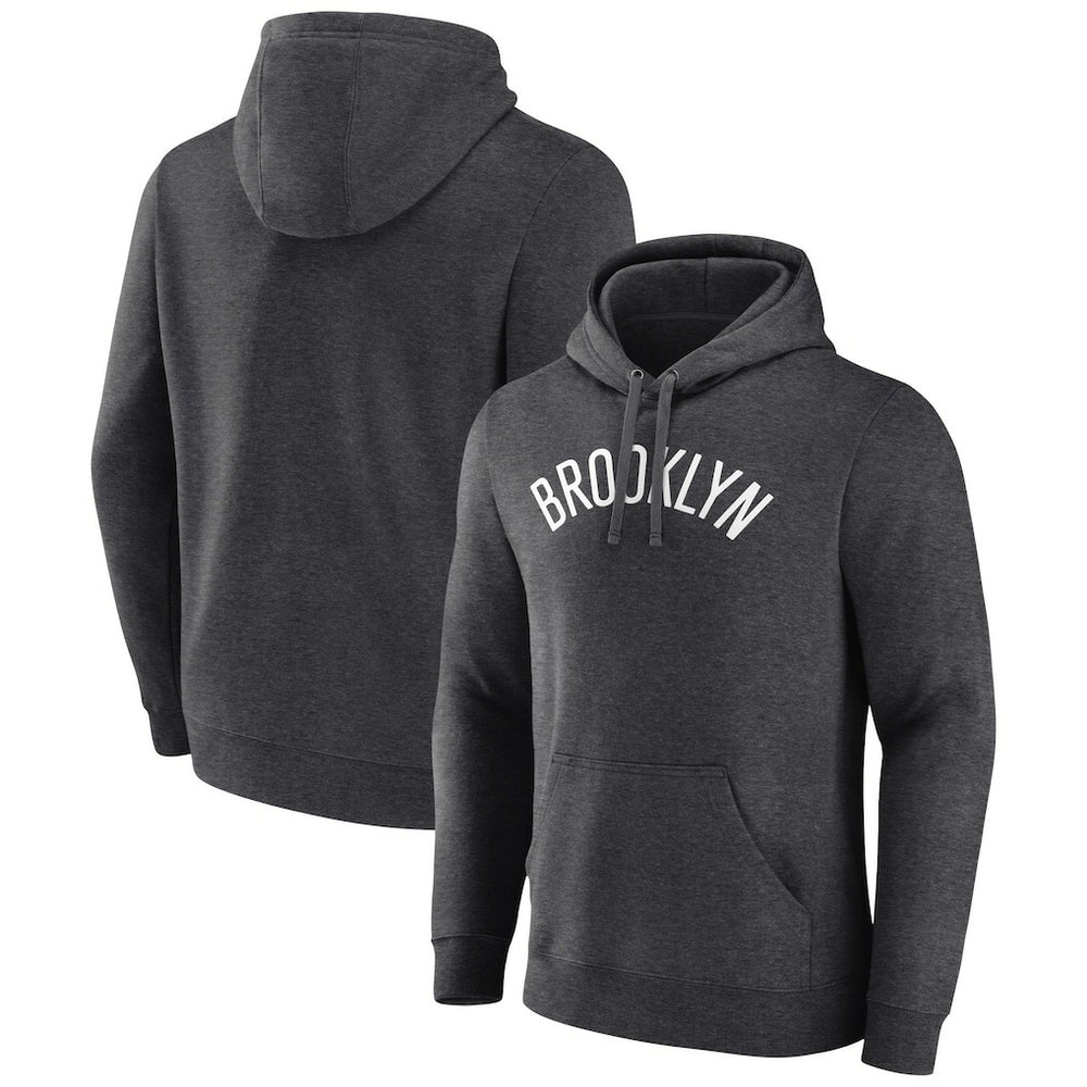 Brooklyn Nets Wordmark Alternate Pullover Hoodie New