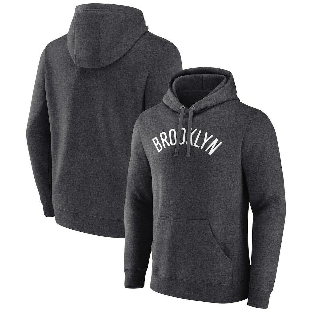 Brooklyn Nets Wordmark Alternate Pullover Hoodie New