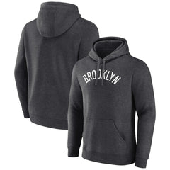 Brooklyn Nets Wordmark Alternate Pullover Hoodie New