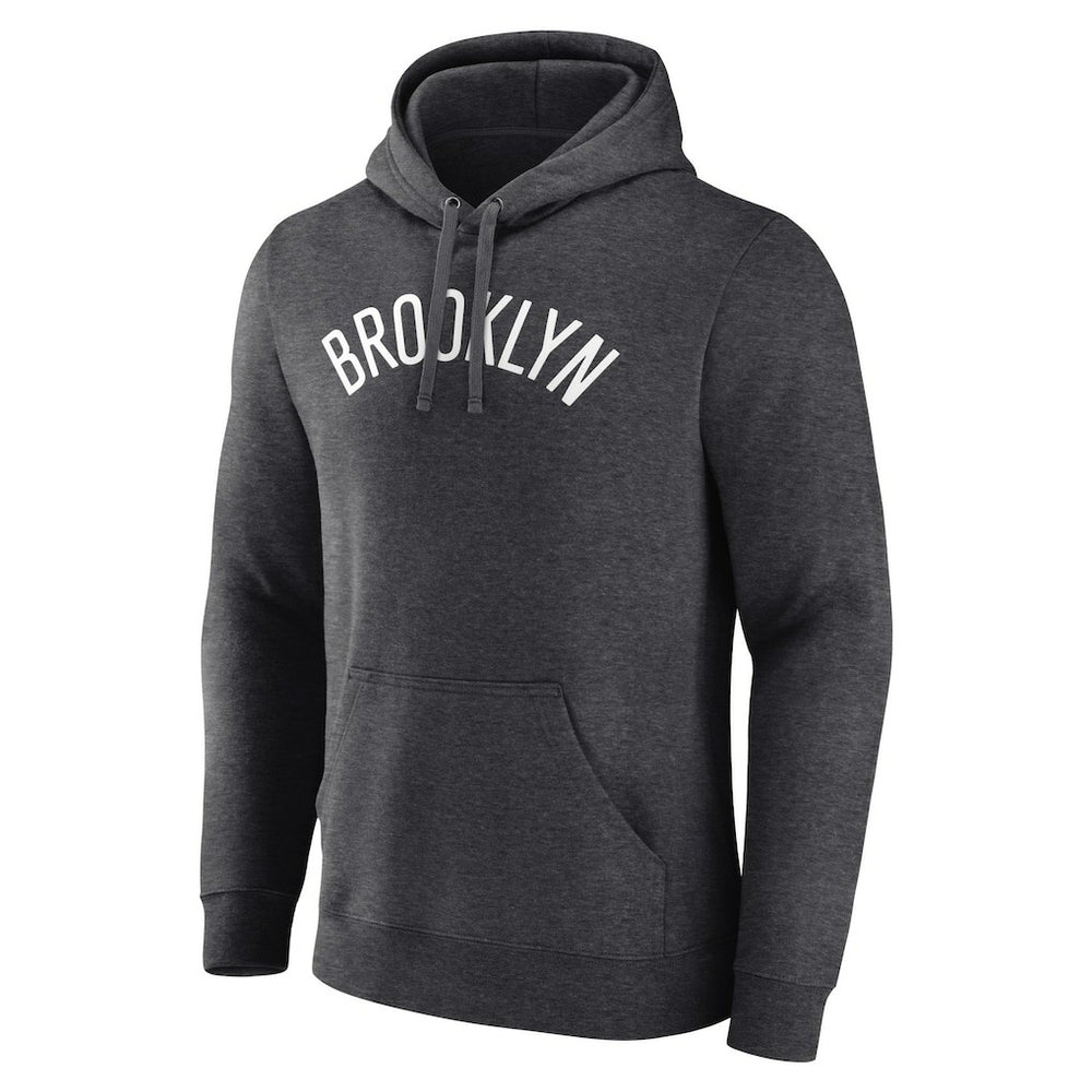 Brooklyn Nets Wordmark Alternate Pullover Hoodie New