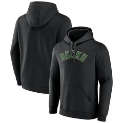 Milwaukee Bucks Wordmark Alternate Pullover Hoodie For Sale