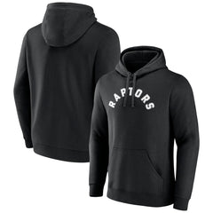 Toronto Raptors Wordmark Team Logo Pullover Hoodie On Sale