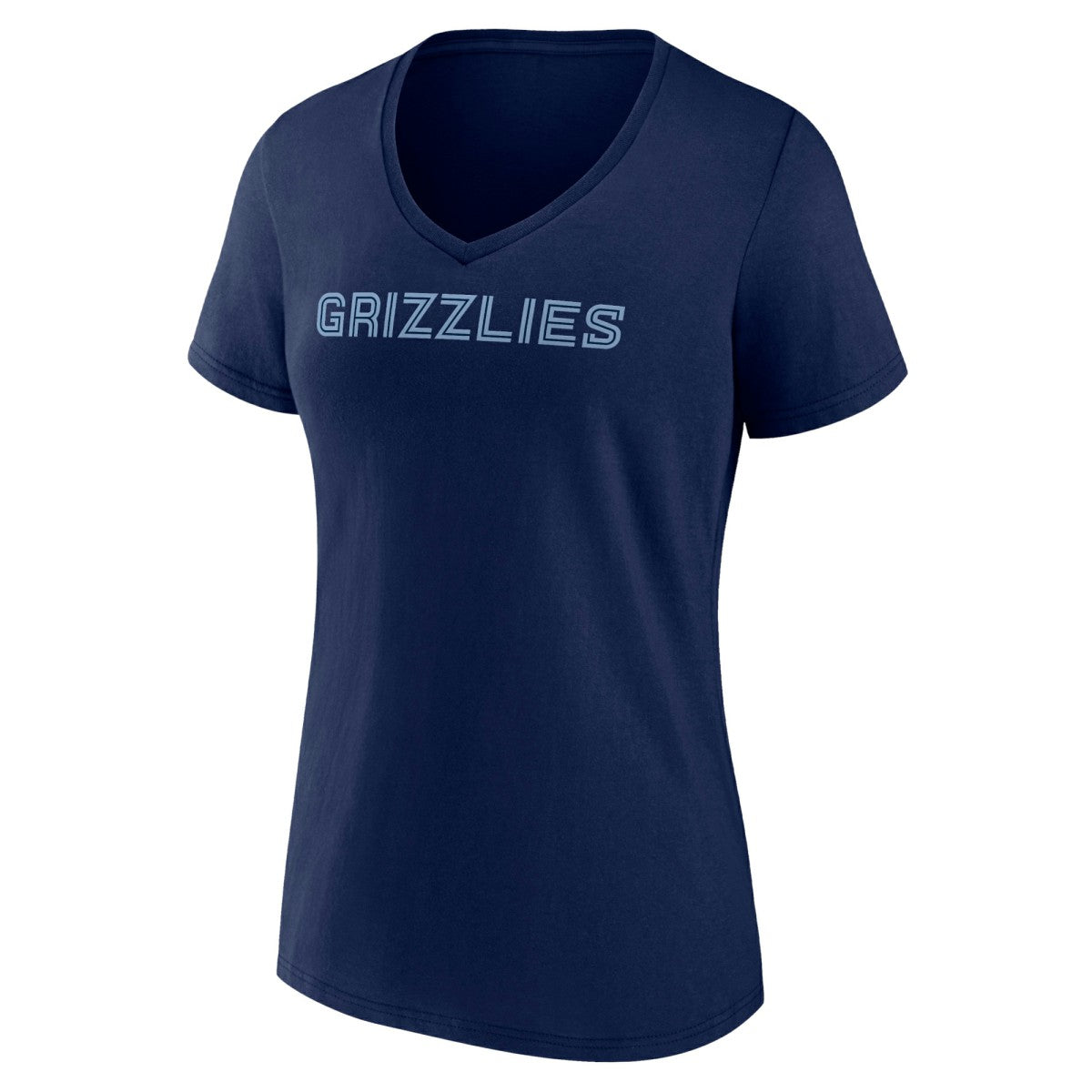 Memphis Grizzlies Women's Wordmark V-Neck T-Shirt Discount