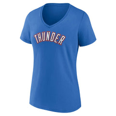 Oklahoma City Thunder Women's Wordmark V-Neck T-Shirt Online