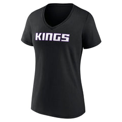 Sacramento Kings Women's Wordmark V-Neck T-Shirt Online