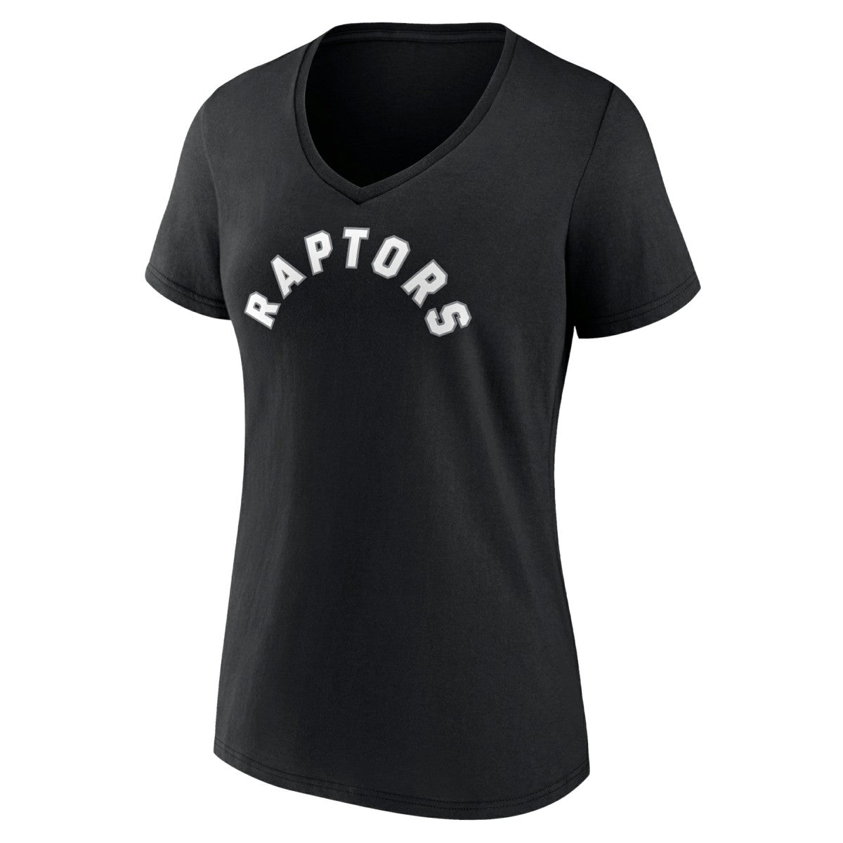 Toronto Raptors Women's Wordmark V-Neck T-Shirt On Sale