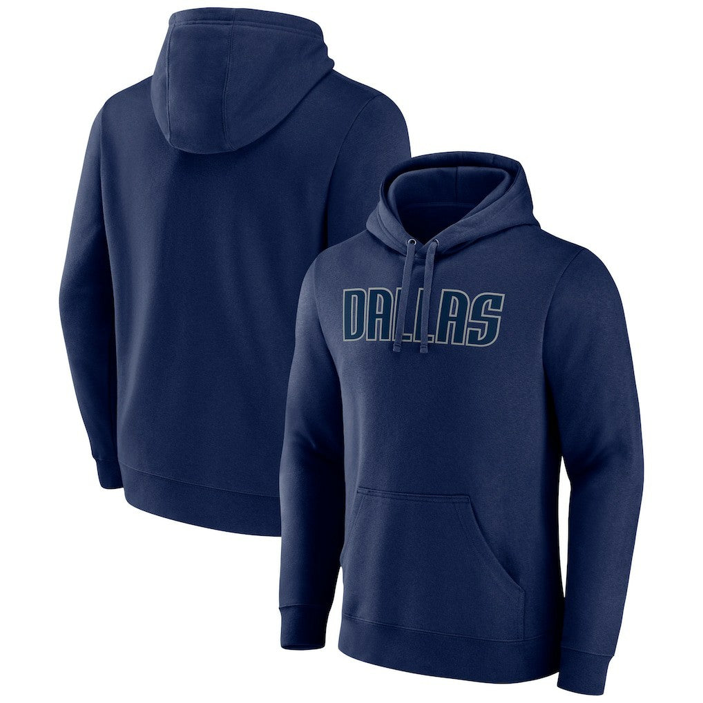 Dallas Mavericks Wordmark Team Pullover Hoodie sale New