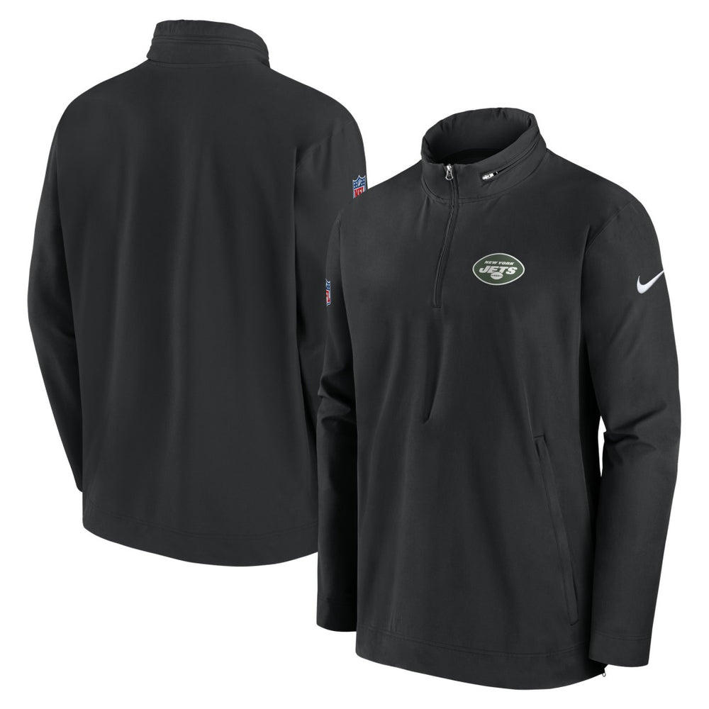 New York Jets Nike Sideline Coach Half-Zip Jacket