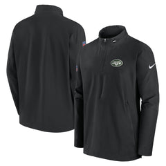 New York Jets Nike Sideline Coach Half-Zip Jacket