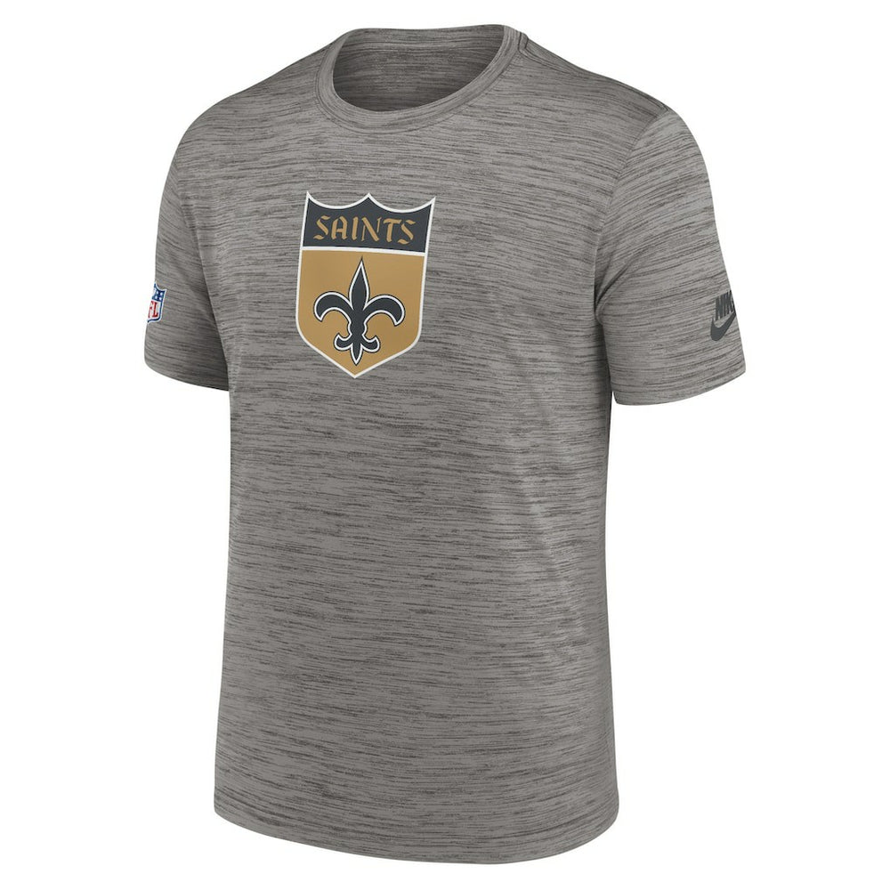 New Orleans Saints Nike 2023 Sideline Alternate Logo Performance T-Shirt