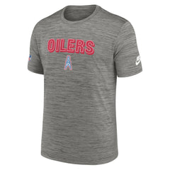 Tennessee Titans Nike Oilers Throwback Sideline Alternate Performance T-Shirt