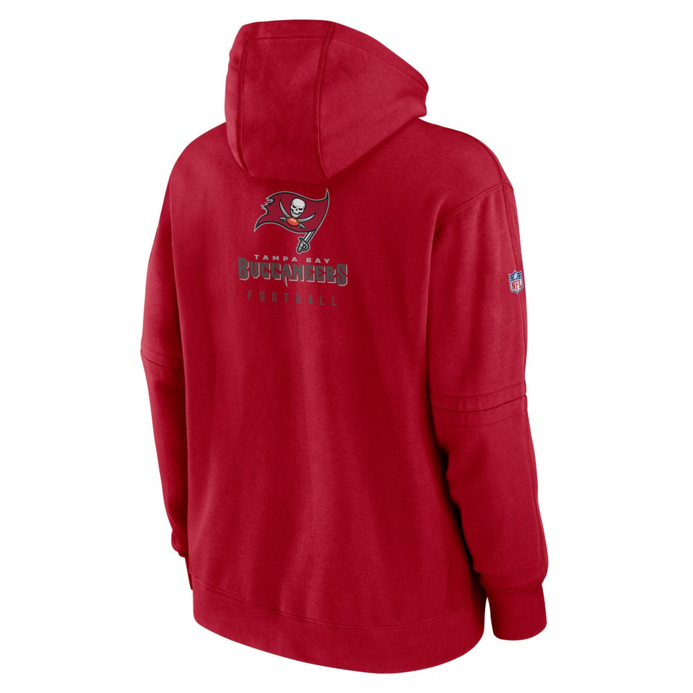 Tampa Bay Buccaneers Nike Sideline Club Fleece Pullover Hoodie