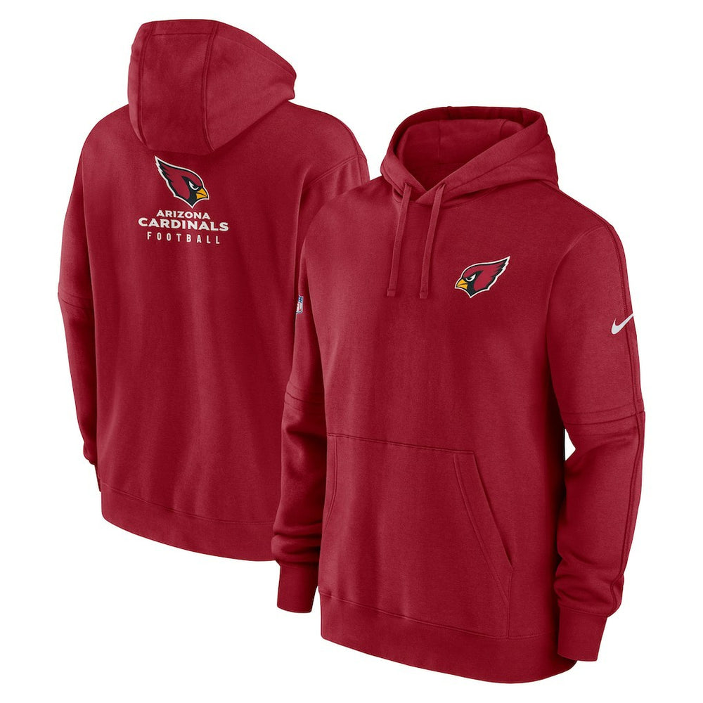 Arizona Cardinals Nike Sideline Club Fleece Pullover Hoodie