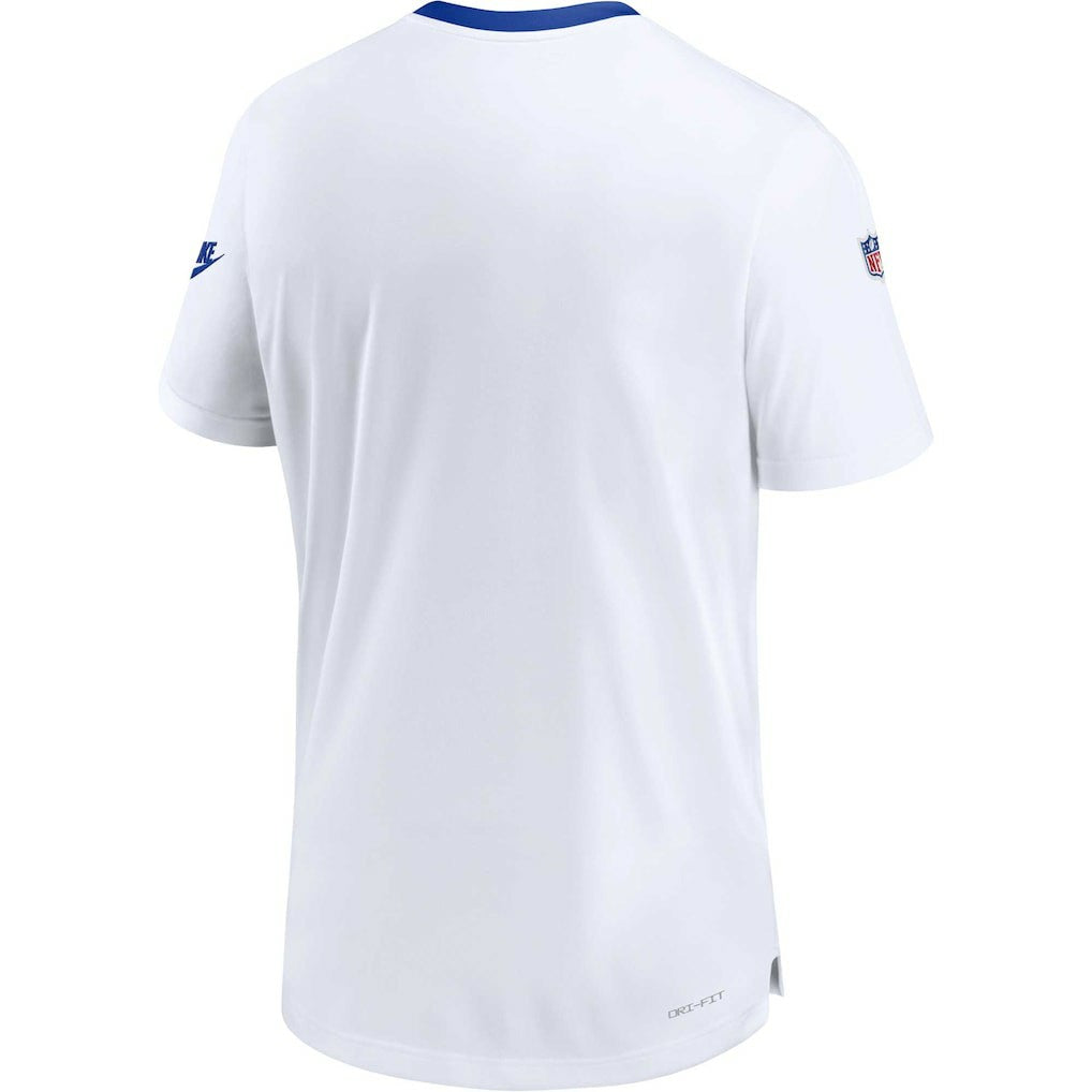 New York Giants Nike Men's Sideline Coaches Alternate Performance T-Shirt