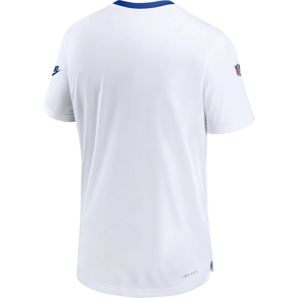 New York Giants Nike Men's Sideline Coaches Alternate Performance T-Shirt