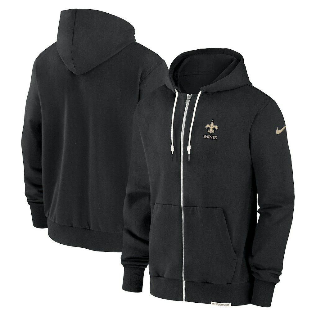 New Orleans Saints Nike Sideline Performance Full-Zip Hoodie Jacket
