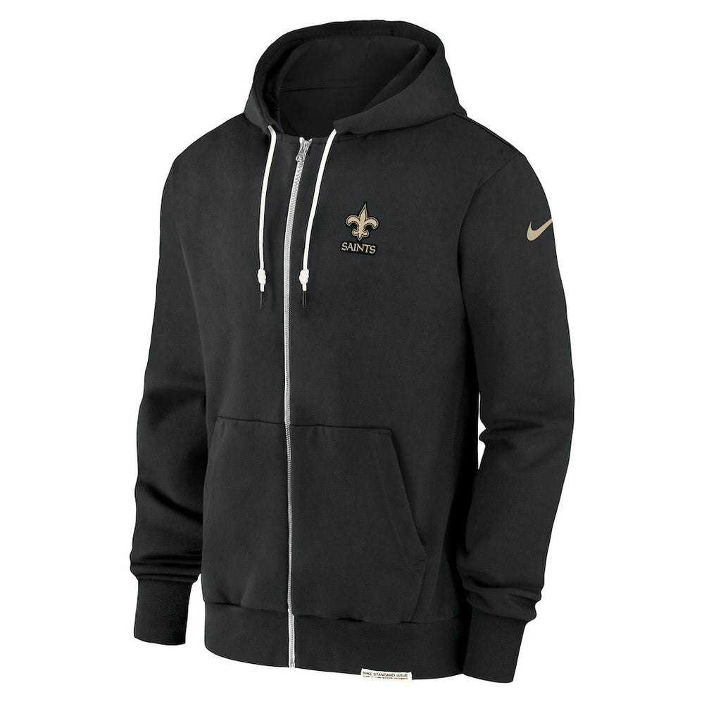 New Orleans Saints Nike Sideline Performance Full-Zip Hoodie Jacket