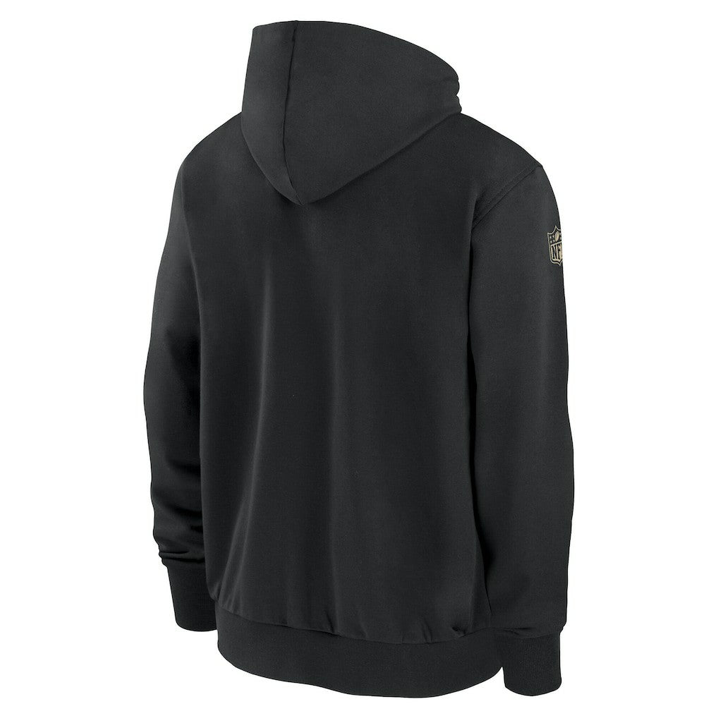 New Orleans Saints Nike Sideline Performance Full-Zip Hoodie Jacket