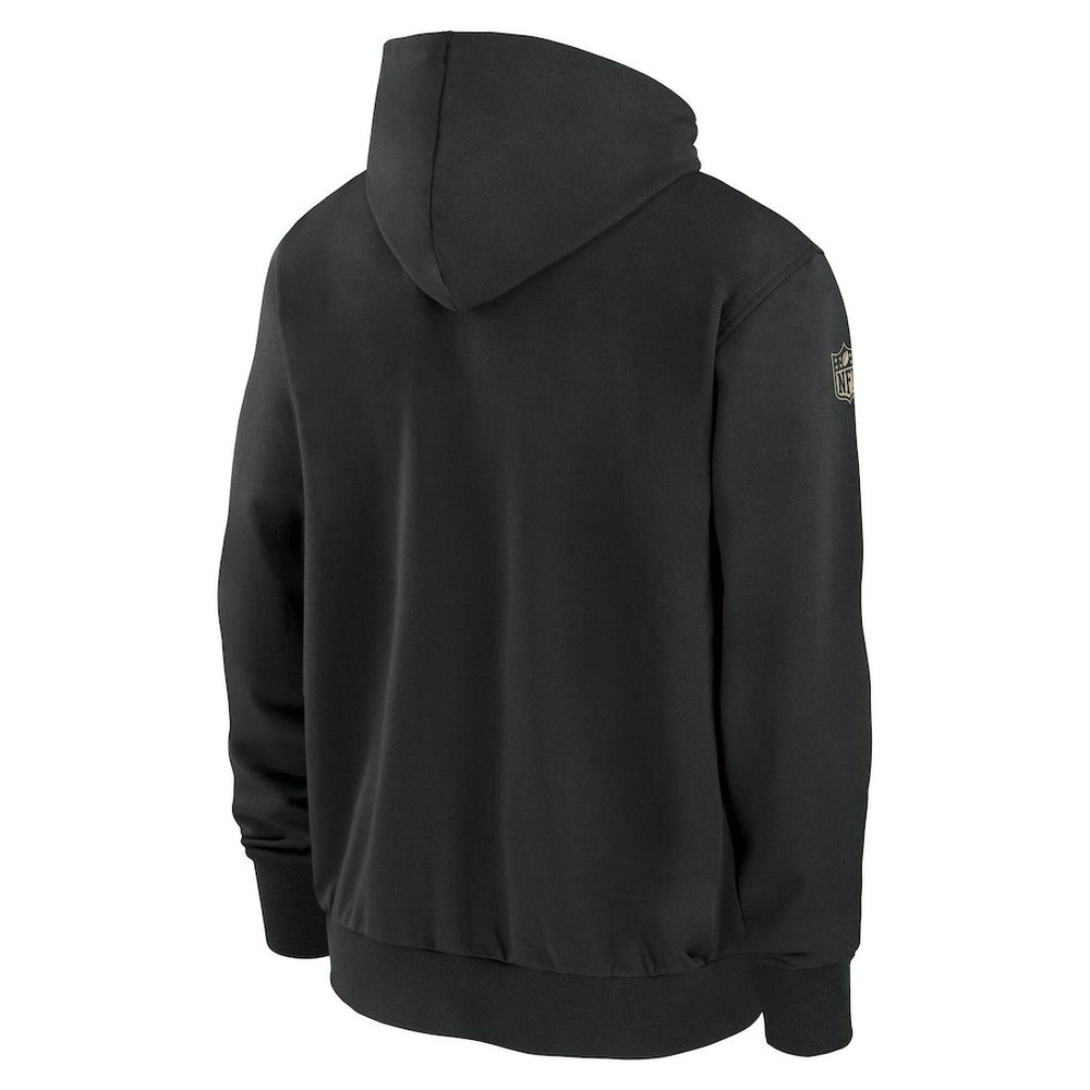 New Orleans Saints Nike Sideline Performance Full-Zip Hoodie Jacket