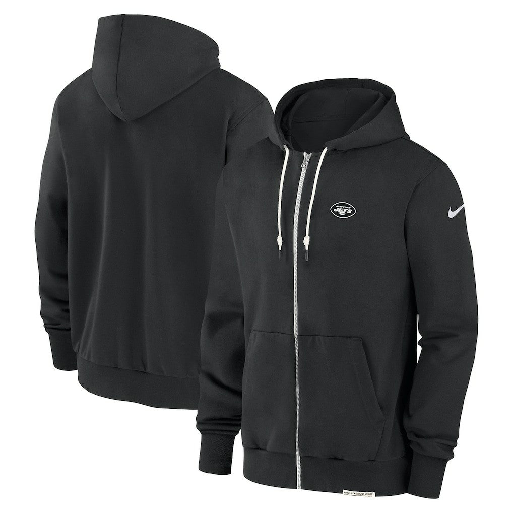 New York Jets Nike Sideline Performance Full-Zip Hoodie Sweatshirt