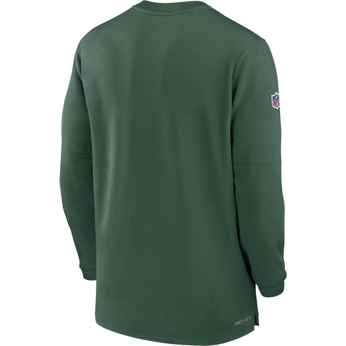 Green Bay Packers Nike 2023 Sideline Performance Long Sleeve Tri-Blend Quarter-Zip Top