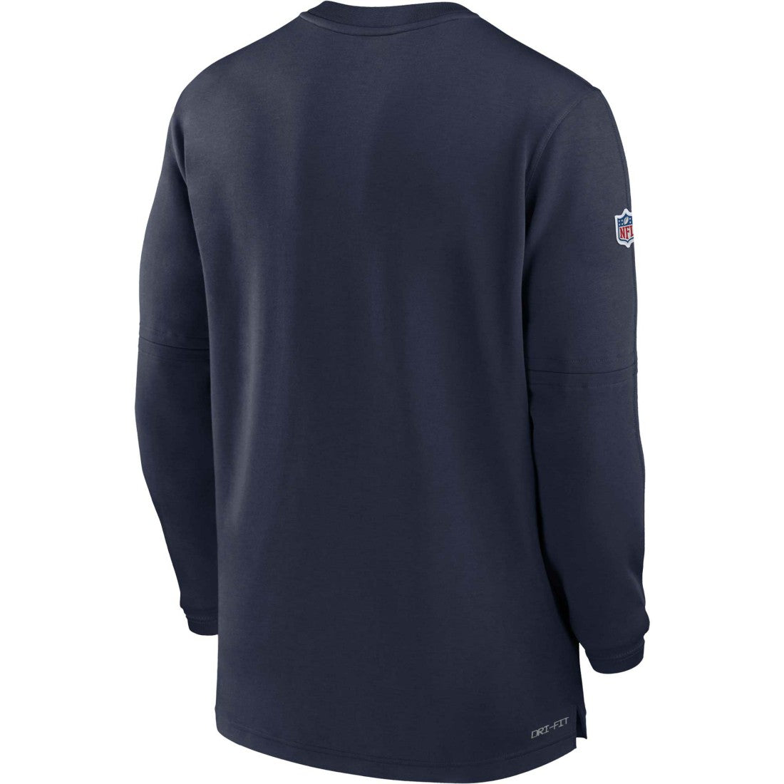 Tennessee Titans Nike 2023 Sideline Performance Long Sleeve Tri-Blend Quarter-Zip Top