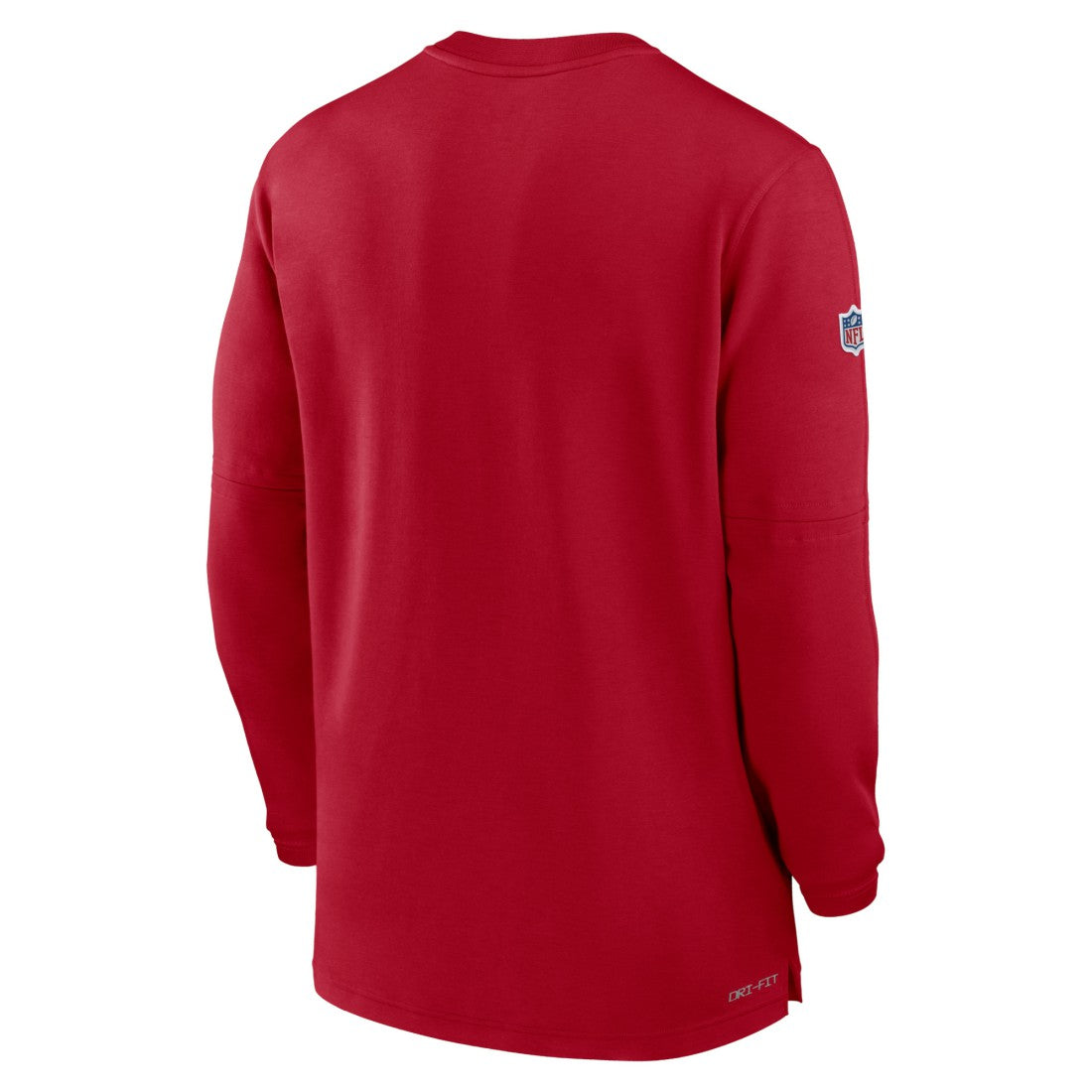 Tampa Bay Buccaneers Nike 2023 Sideline Performance Long Sleeve Tri-Blend Quarter-Zip Top