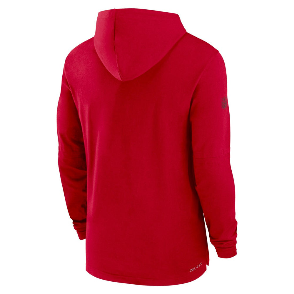 Tampa Bay Buccaneers Nike Sideline Performance Long Sleeve Hoodie T-Shirt