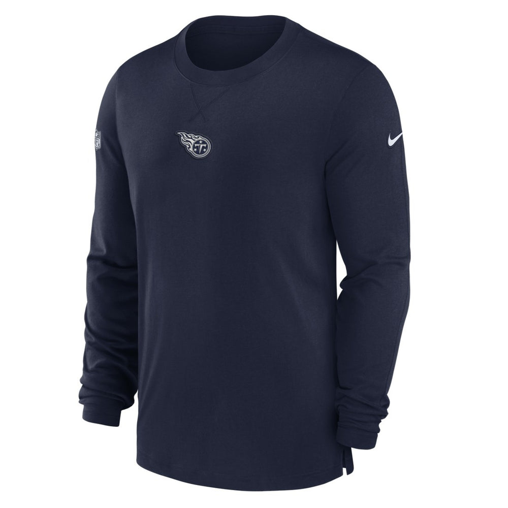Tennessee Titans Nike 2023 Sideline Performance Long Sleeve T-Shirt