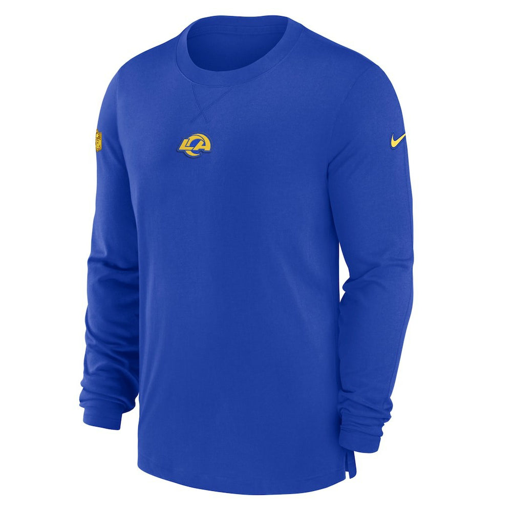 Los Angeles Rams Nike 2023 Sideline Performance Long Sleeve T-Shirt