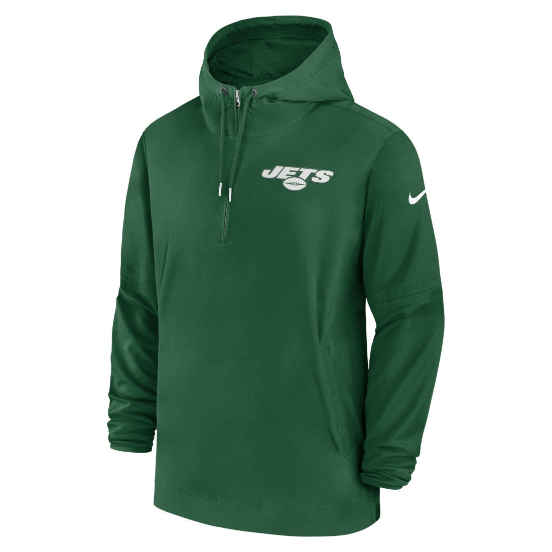 New York Jets Nike Sideline Half-Zip Hoodie