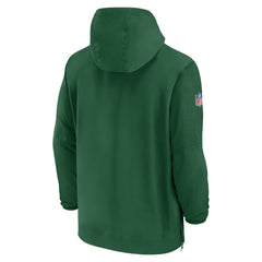 New York Jets Nike Sideline Half-Zip Hoodie